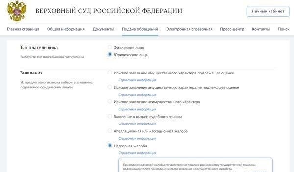 Надлежащий формат и структура подачи надзорной жалобы