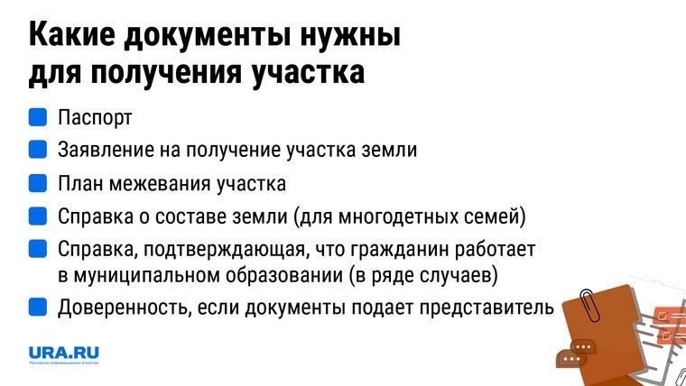 Человек должен подать заявку на получение земли через соответствующие государственные каналы.