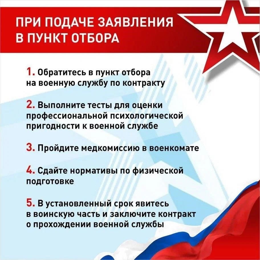 Как служба влияет на подачу заявлений
