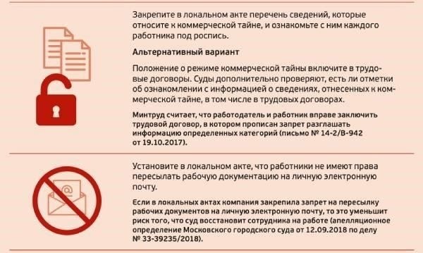 Критерии получения дополнительной компенсации за работу с конфиденциальной информацией