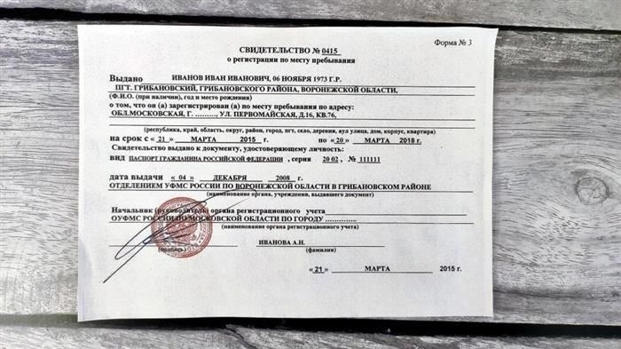 Можно ли получить регистрацию без постоянного места жительства?