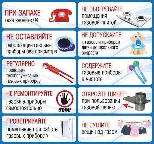 Обязанности владельца по обеспечению безопасности и соблюдению требований к газовому оборудованию
