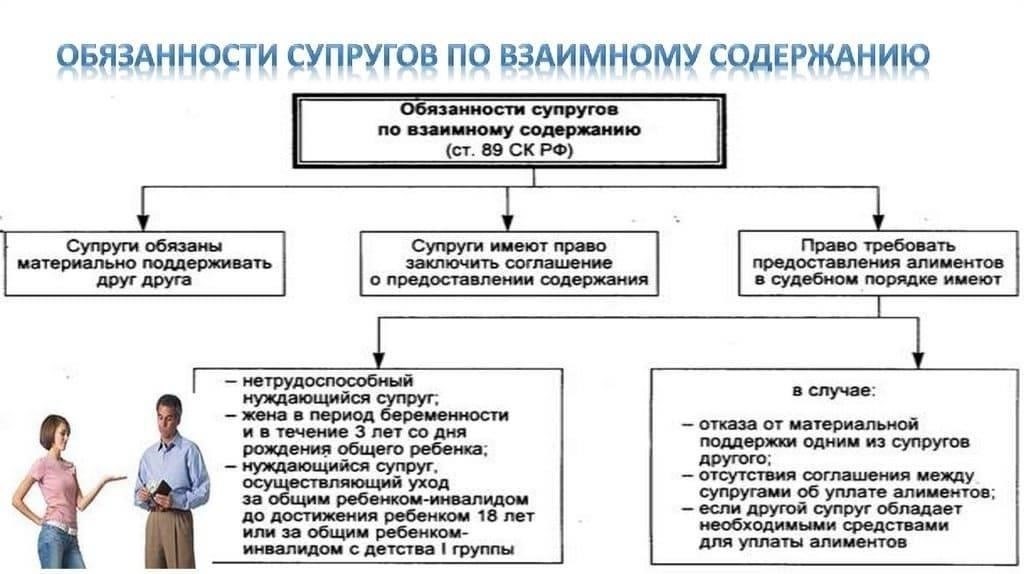 Обязательства супругов по взаимной поддержке: Правовая основа