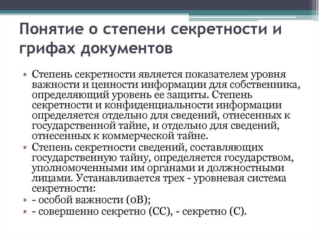 Понимание концепции 3-й степени секретности