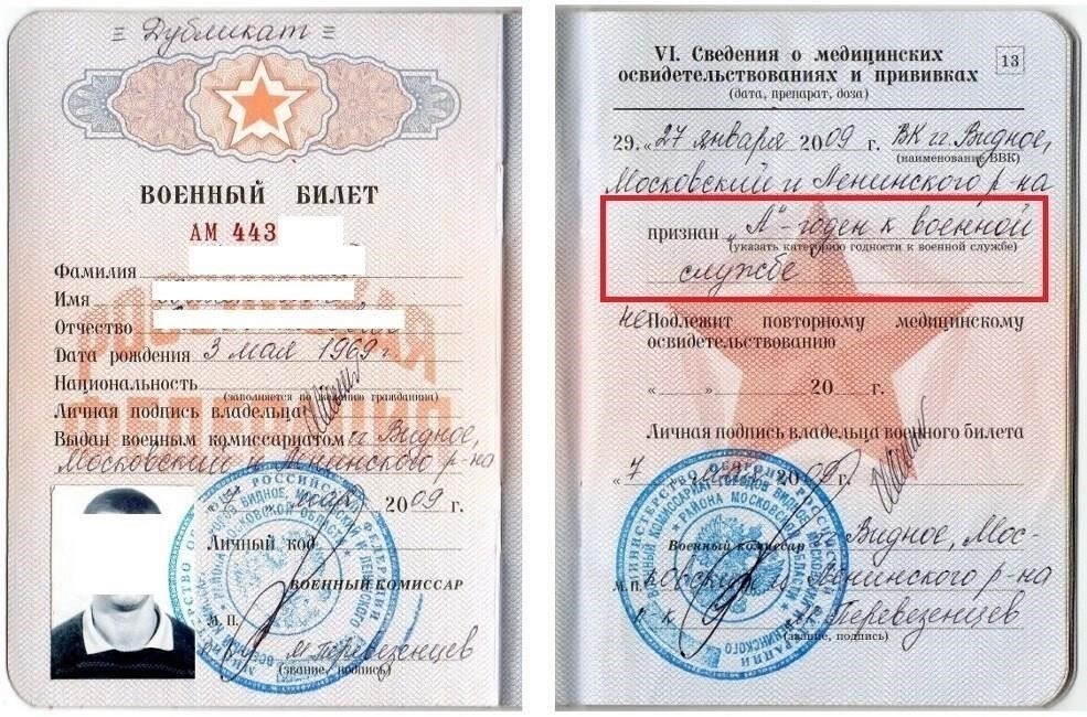 Понимание статьи 30B1GR в военном билете