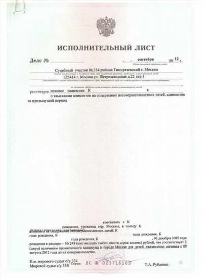 Сроки подачи заявления о выдаче исполнительного листа