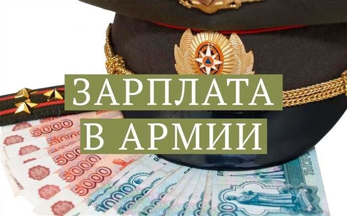 Размер зарплаты в армии для срочников и контрактников