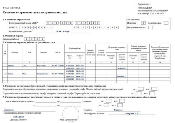 Учет временной или частичной занятости в пенсионном стаже