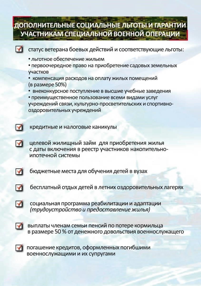 Услуги, предоставляемые участникам операции