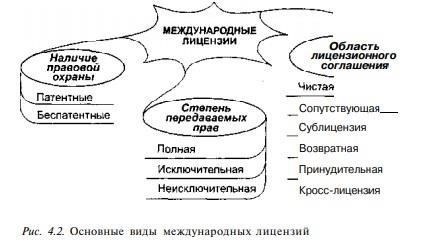 Виды лицензий