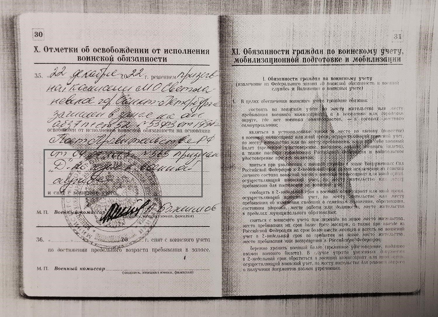 Влияние военной категории D на возможности трудоустройства