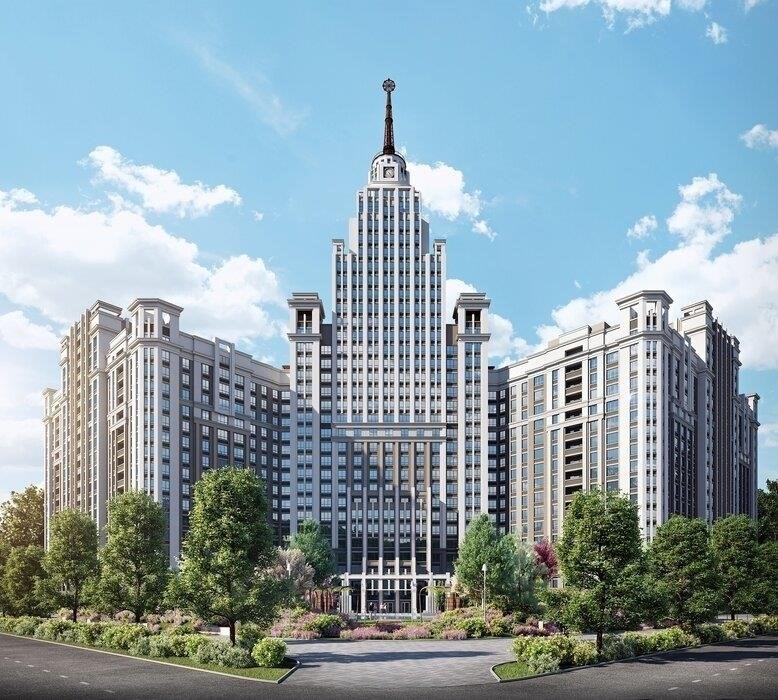 Жилые кварталы в районе проспекта Щорса, включая №№ 8-25.